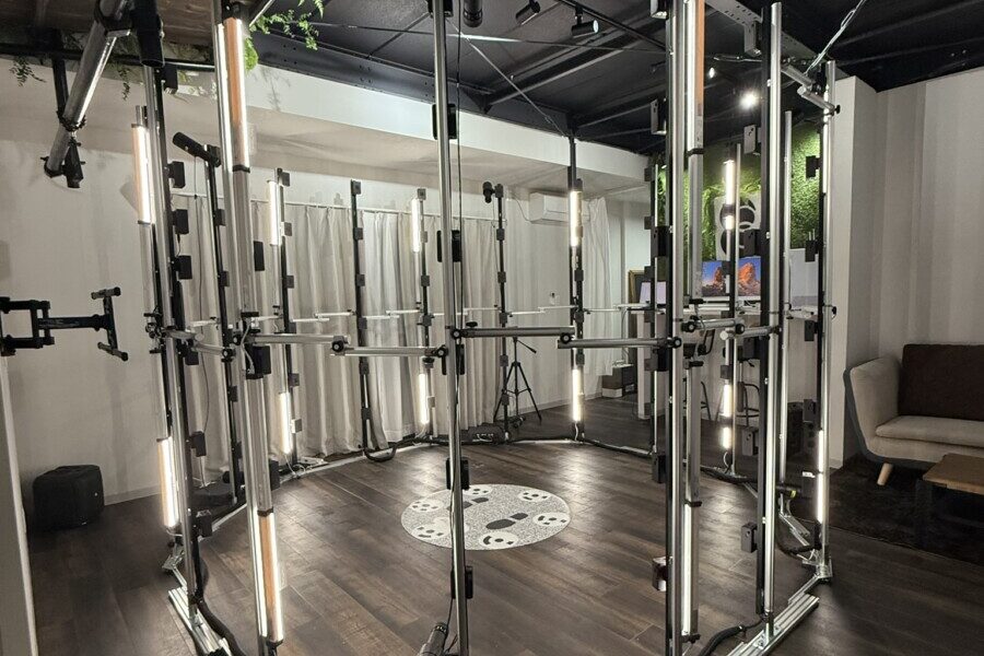 画像：フルボディ3Dスキャン